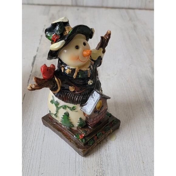 Jubilee Giftware Snowy joy snowman birdhouse xmas figure - Picture 4 of 8